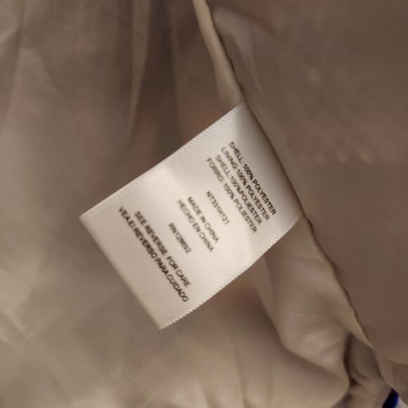 STEVE MADDEN NYC Pink & Blue Plaid Jacket Long Oversized Coat Shacket Sz M City - Picture 8 of 9